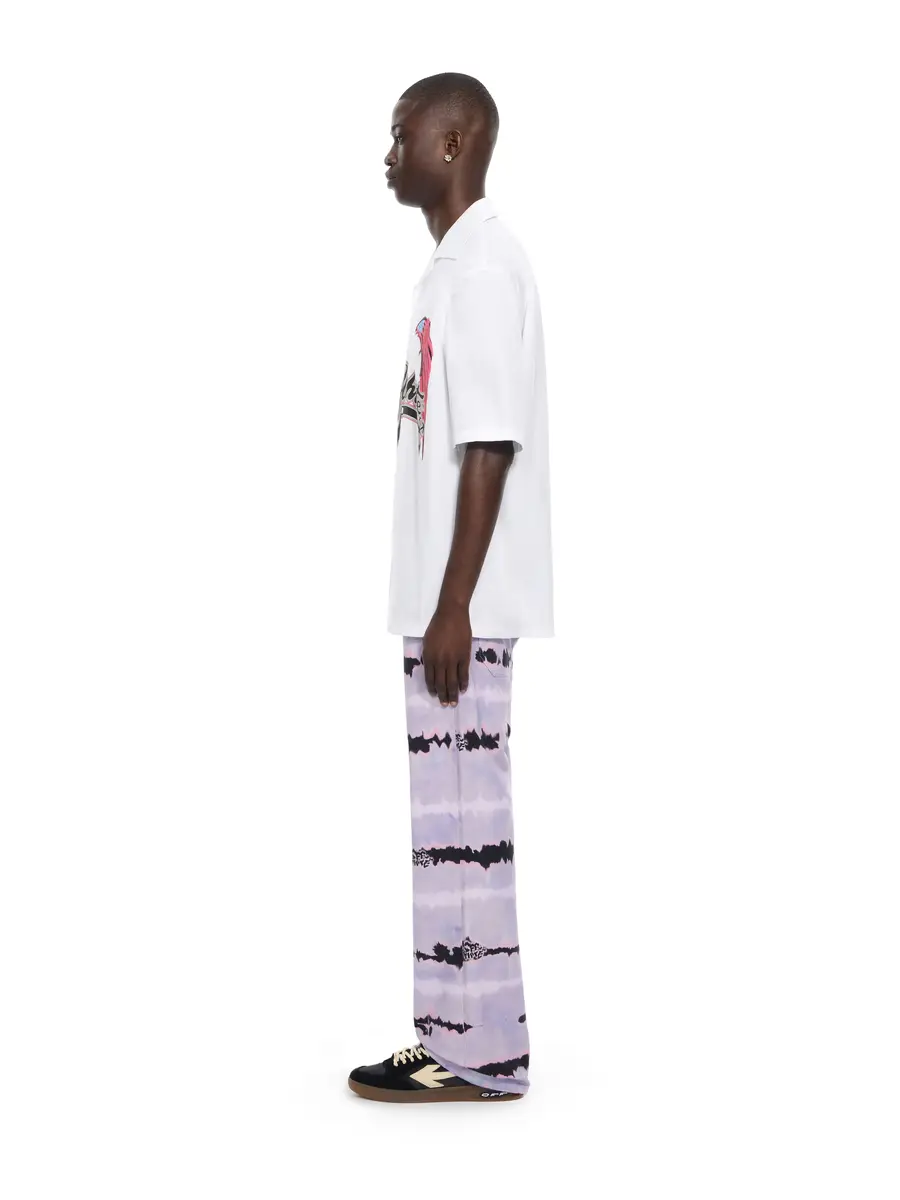 Off-White Double Eagle Poplin Bowling Shirt | Thumbnail 3 Off-White Double Eagle Poplin Bowling Shirt | Thumbnail 3