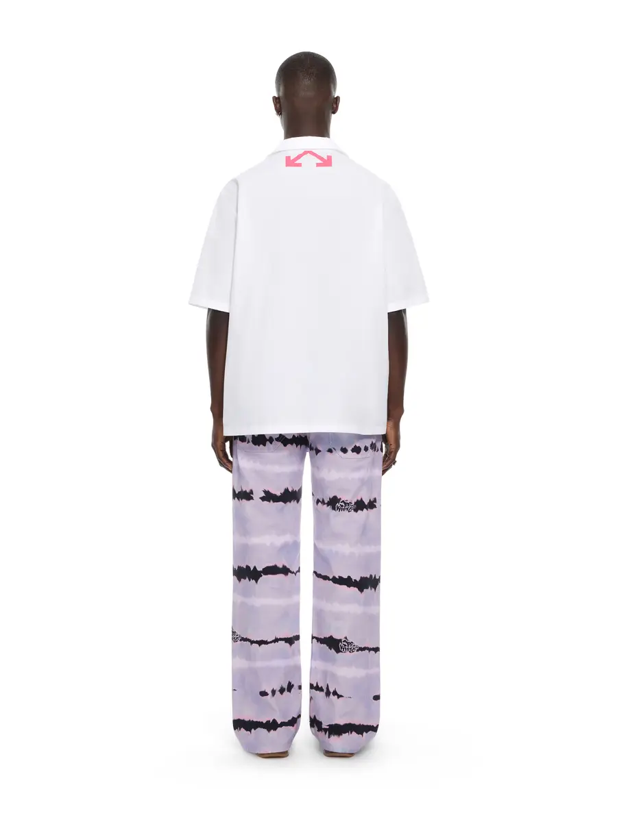 Off-White Double Eagle Poplin Bowling Shirt | Thumbnail 4 Off-White Double Eagle Poplin Bowling Shirt | Thumbnail 4