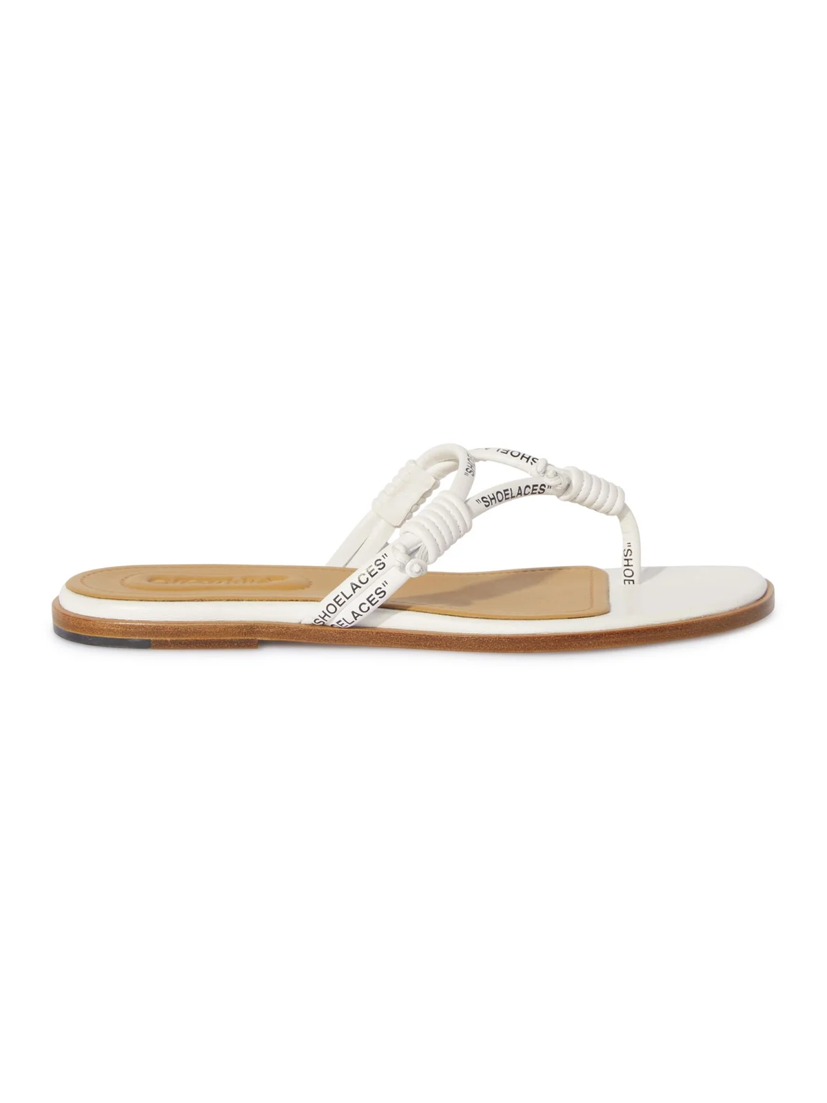 Off-White SHOELACE FLAT SANDAL