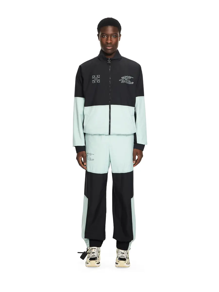 Off-White Marker Nylon Relaxed Tracktop | Thumbnail 2