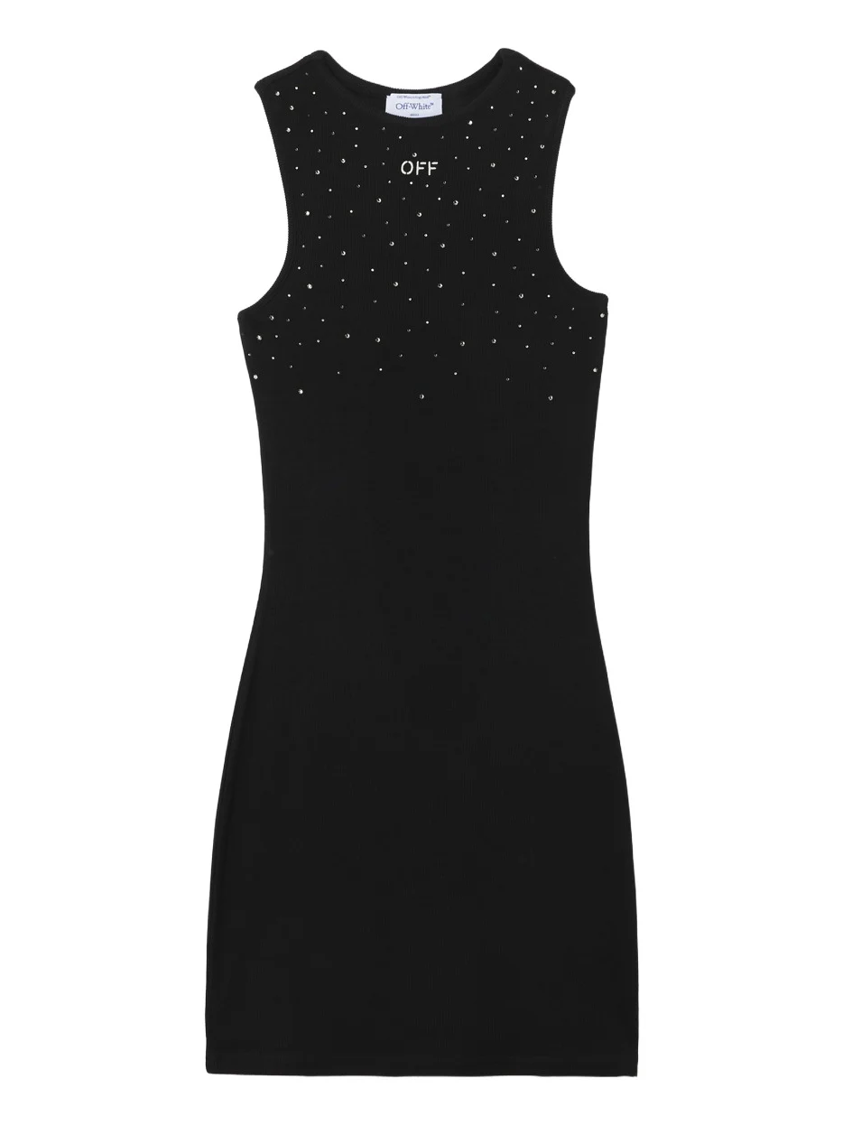OW X Swarovski Ribbed Rowing Dress OW X Swarovski Ribbed Rowing Dress