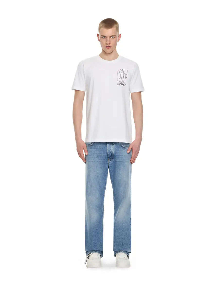 Off-White Outline Double Arrow Slim T-shirt | Thumbnail 2
