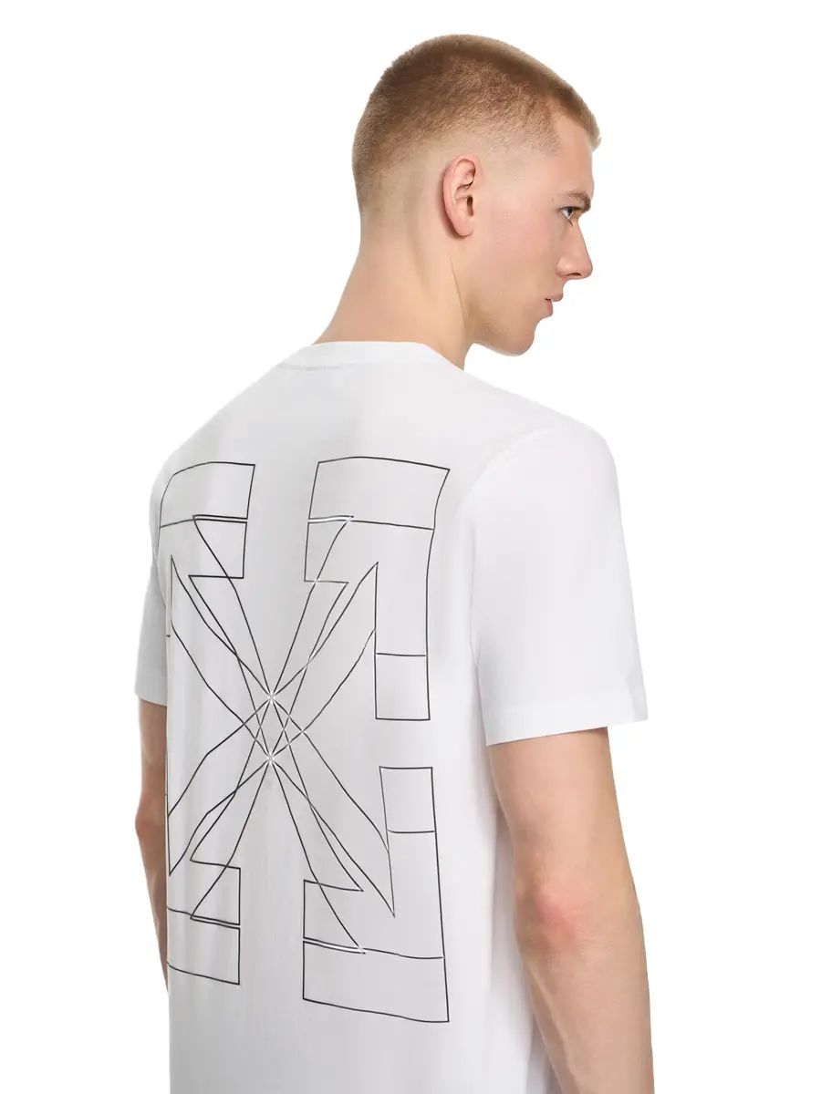 Off-White Outline Double Arrow Slim T-shirt | Thumbnail 3