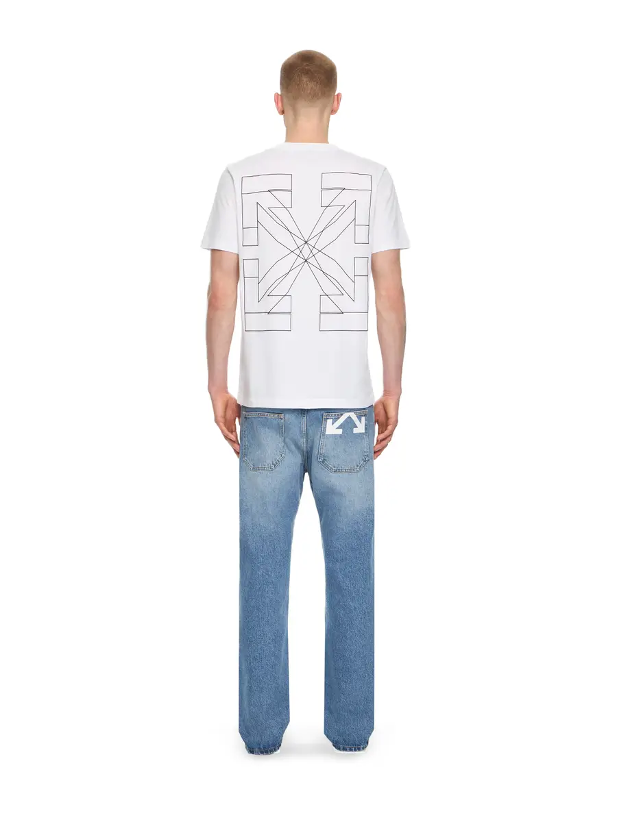 Off-White Outline Double Arrow Slim T-shirt | Thumbnail 5