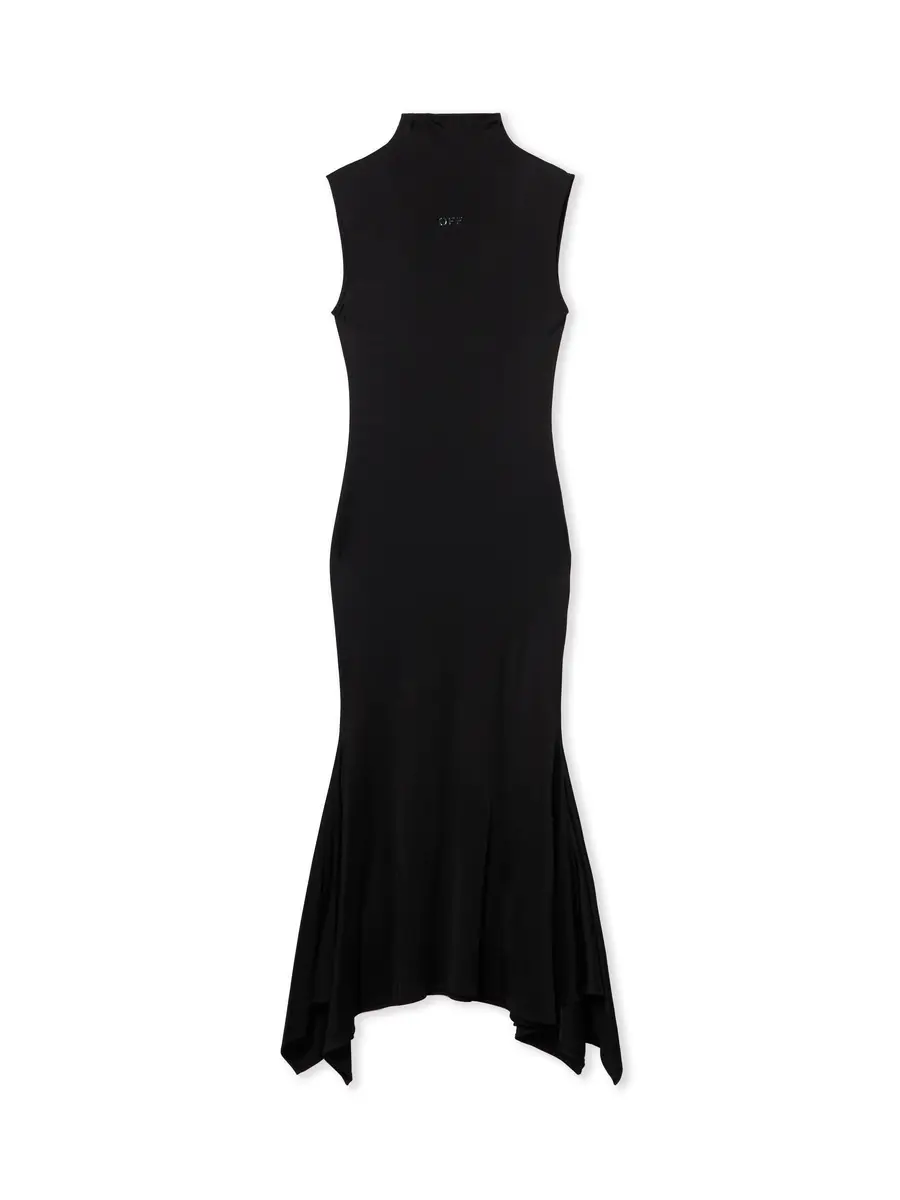 Fluid Sleeveless Midi Dress