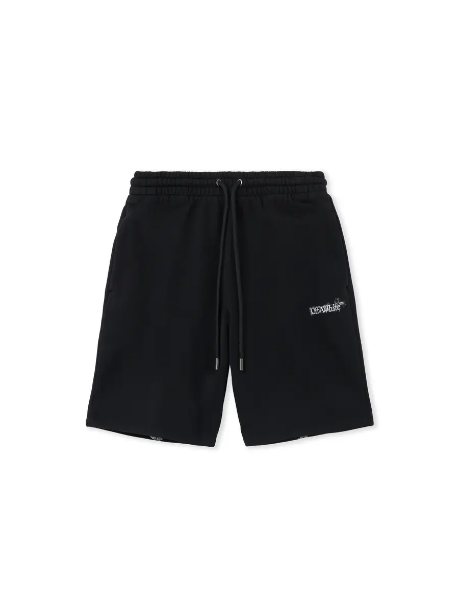 Off-White Heraldic Arrow Skate Sweatshort | Image 1 Off-White Heraldic Arrow Skate Sweatshort | Image 1