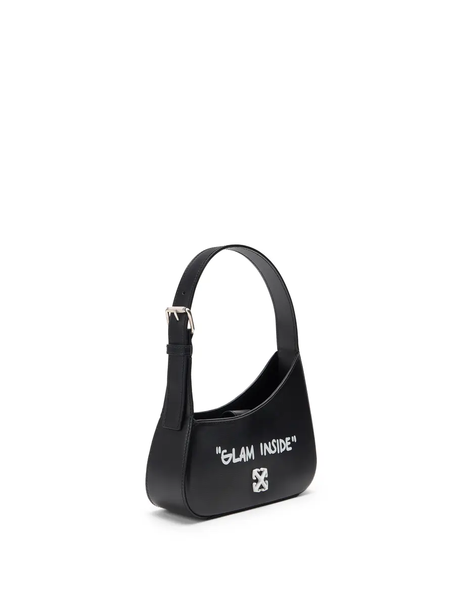 Off-White Black Jitney Quote Shoulder Bag | Thumbnail 3 Off-White Black Jitney Quote Shoulder Bag | Thumbnail 3