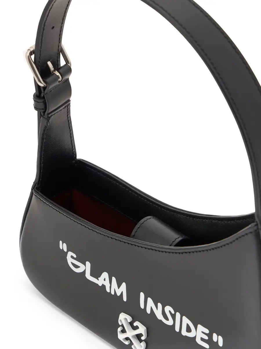 Off-White Black Jitney Quote Shoulder Bag | Thumbnail 6 Off-White Black Jitney Quote Shoulder Bag | Thumbnail 6