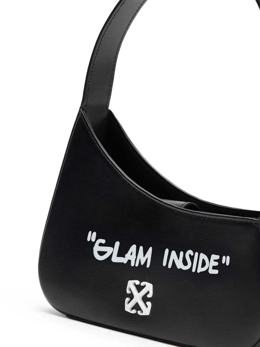 Off-White Black Jitney Quote Shoulder Bag | Thumbnail 7 Off-White Black Jitney Quote Shoulder Bag | Thumbnail 7
