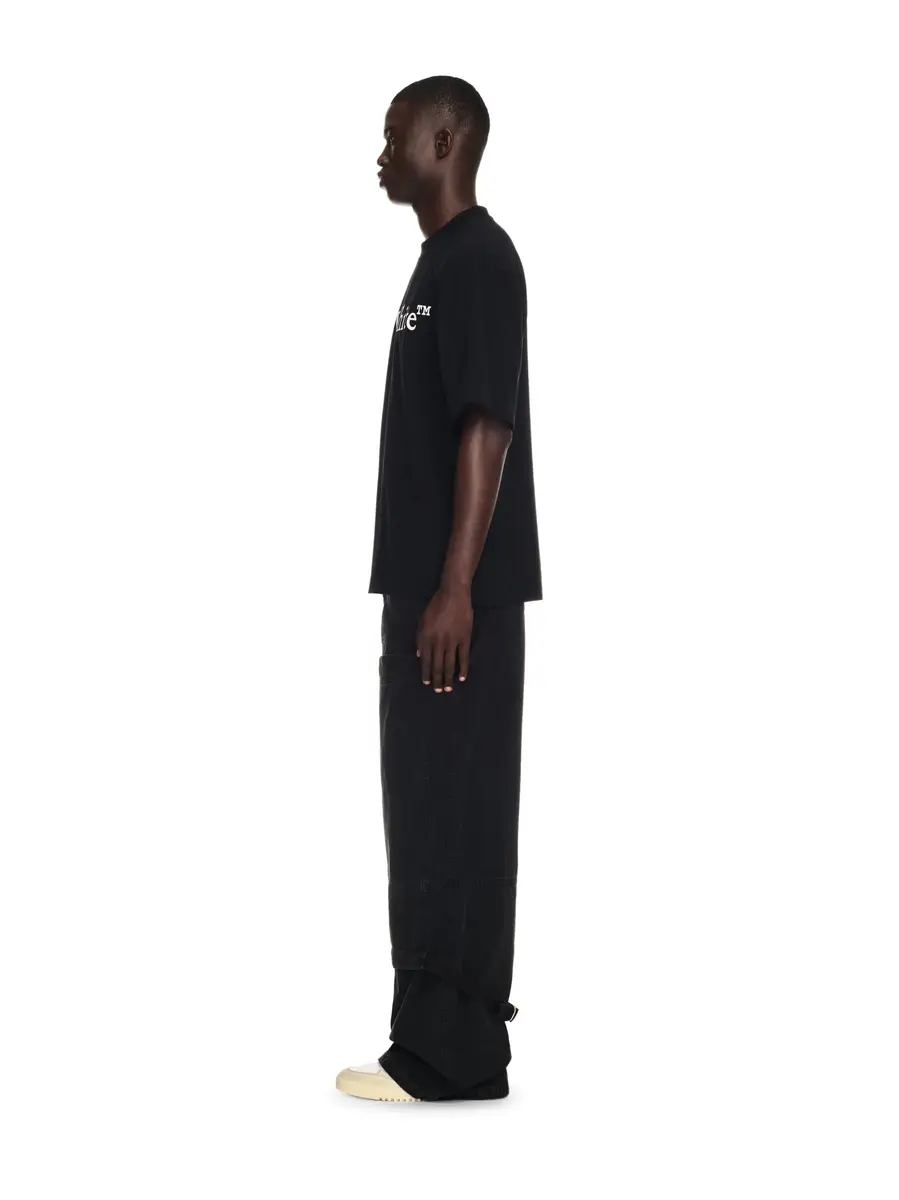 Off-White Black Canvas Carpenter Pants | Thumbnail 3