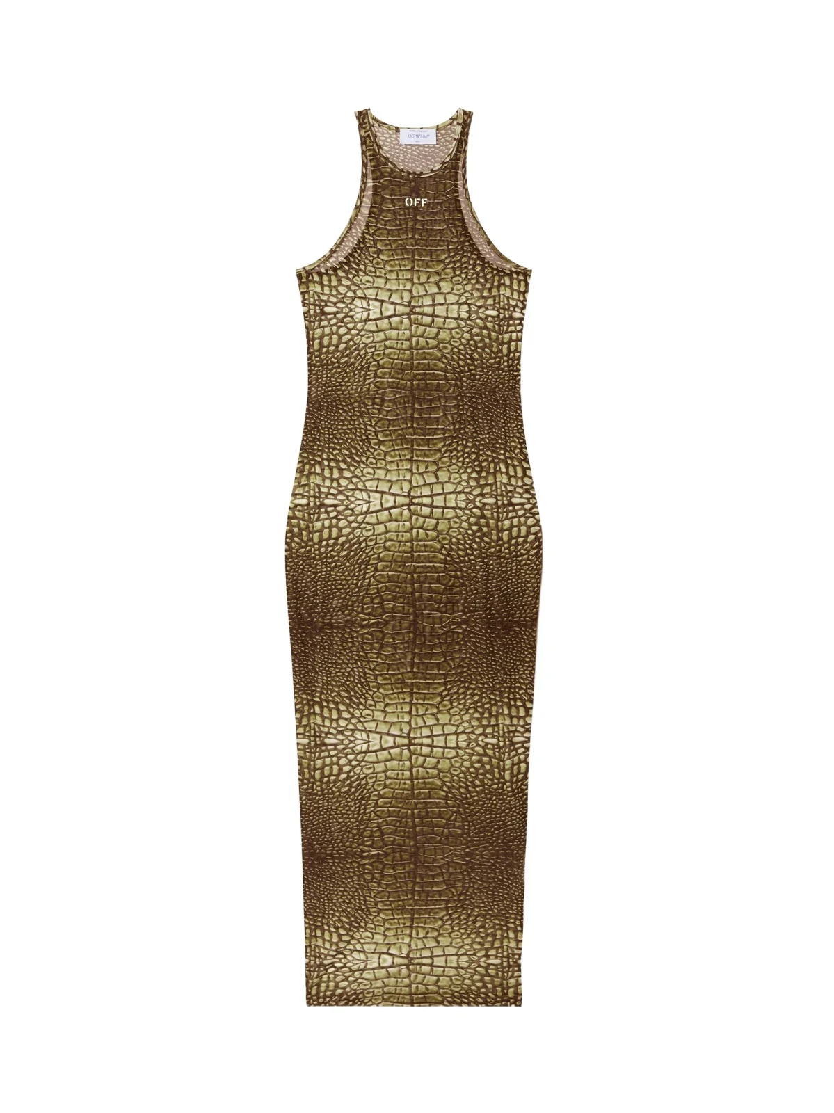 CROCO MESH RACER LONG DRESS CROCO MESH RACER LONG DRESS