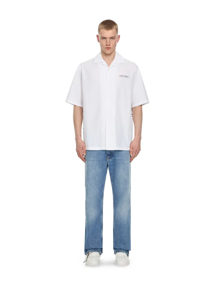 Off-White Circle Off Bowling Shirt | Thumbnail 2 Off-White Circle Off Bowling Shirt | Thumbnail 2
