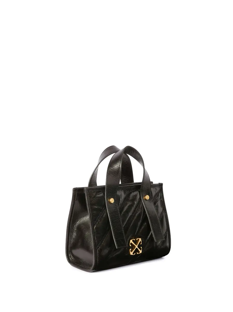 Off-White Black Quilted Tote Bag | Thumbnail 3