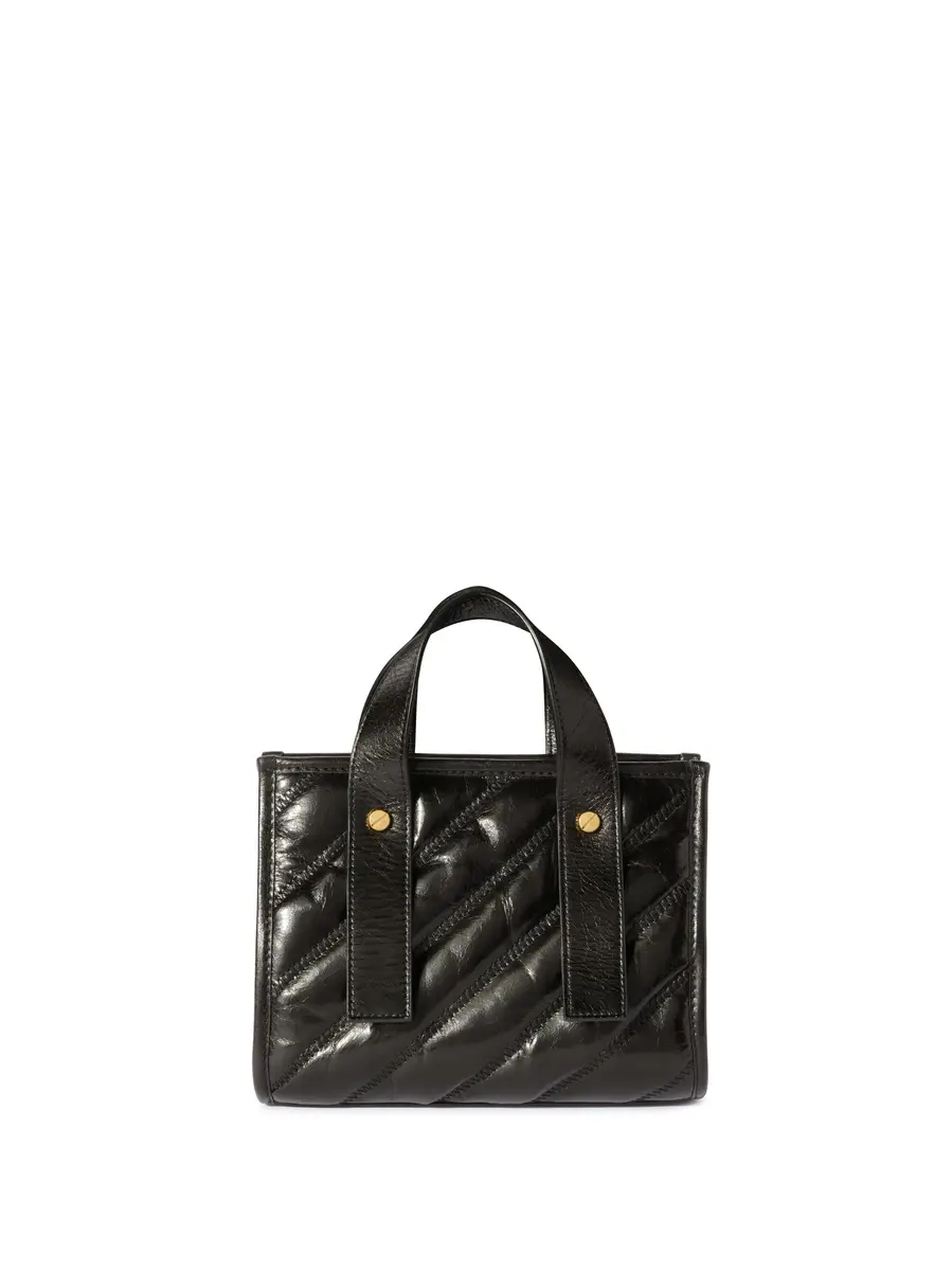 Off-White Black Quilted Tote Bag | Thumbnail 5