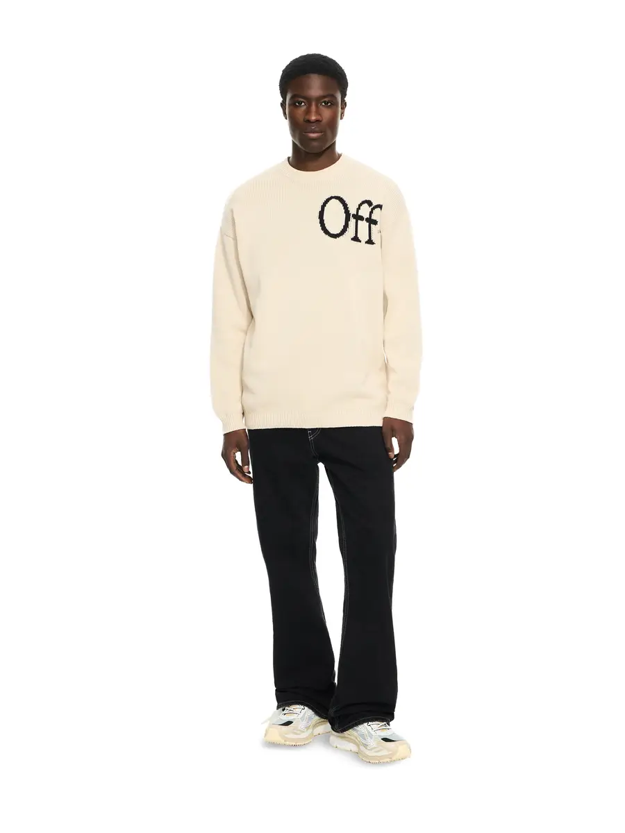 Off-White Bookish Shared Crewneck Sweater | Thumbnail 2 Off-White Bookish Shared Crewneck Sweater | Thumbnail 2