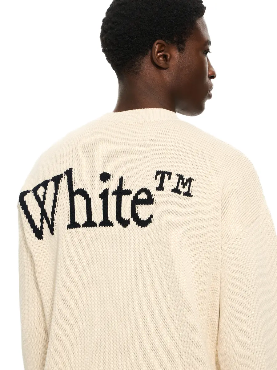 Off-White Bookish Shared Crewneck Sweater | Thumbnail 5 Off-White Bookish Shared Crewneck Sweater | Thumbnail 5