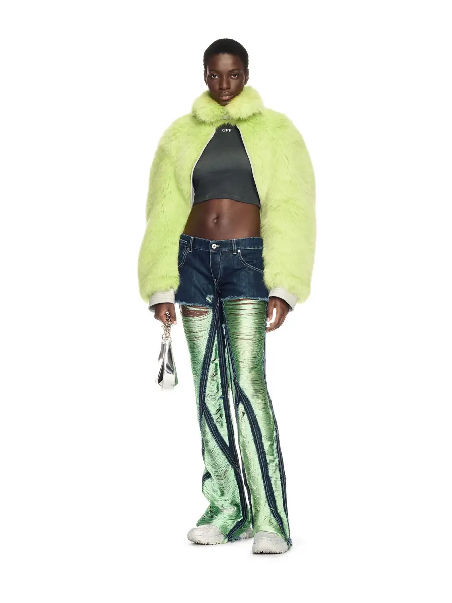 Off-White Shredded Denim 5Pkt Pants | Thumbnail 2
