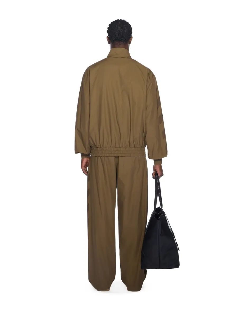 Off-White Diagonal Cotton Tracktop | Thumbnail 4 Off-White Diagonal Cotton Tracktop | Thumbnail 4