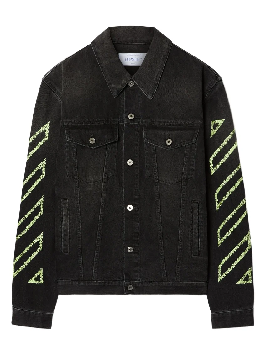 DIAG ARR OUTL DEN SKATE JKT