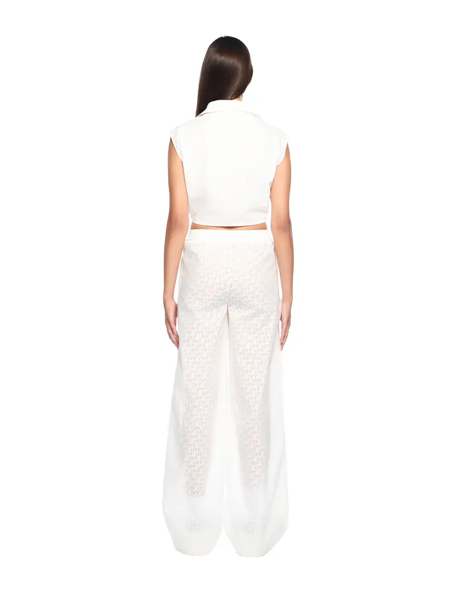 Off-White Off Stamp Wide-Leg Pants | Thumbnail 4 Off-White Off Stamp Wide-Leg Pants | Thumbnail 4