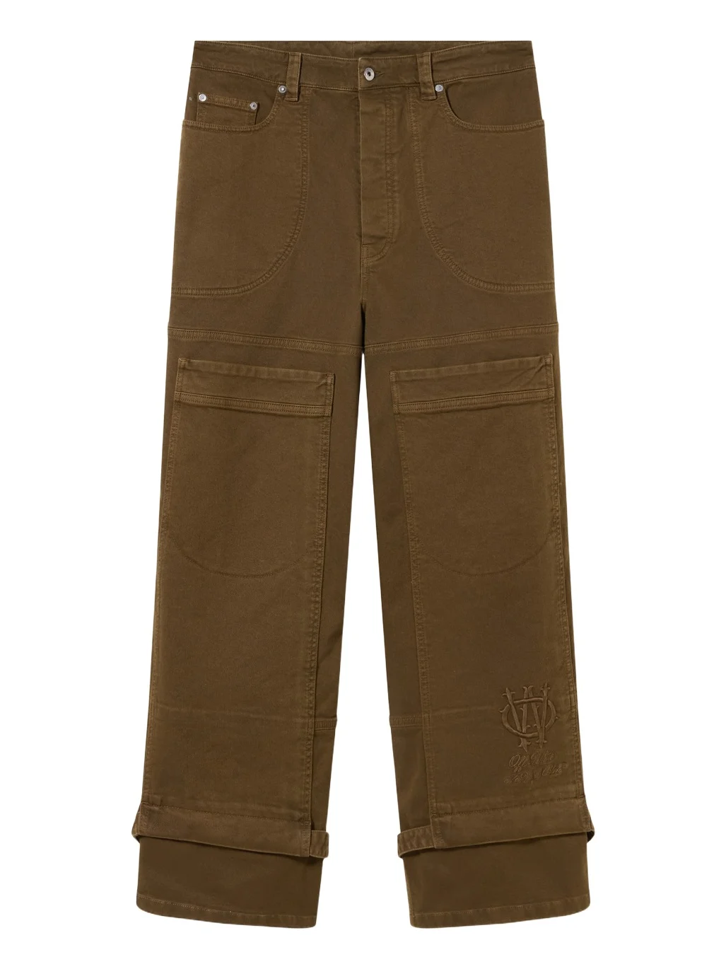 Off-White Gothic Drill Relaxed Pants