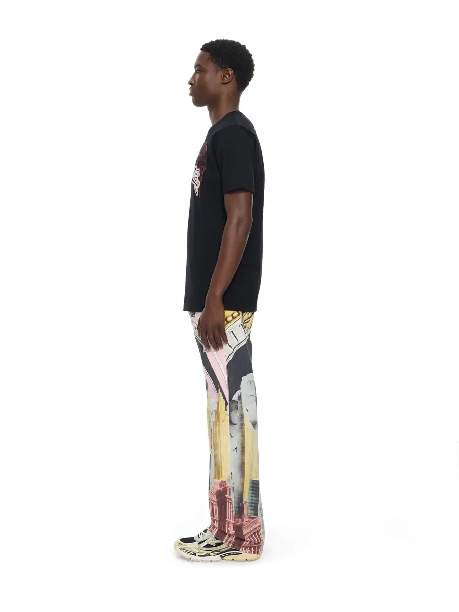 Off-White Swarovski Double Eagle Slim T-shirt | Thumbnail 3