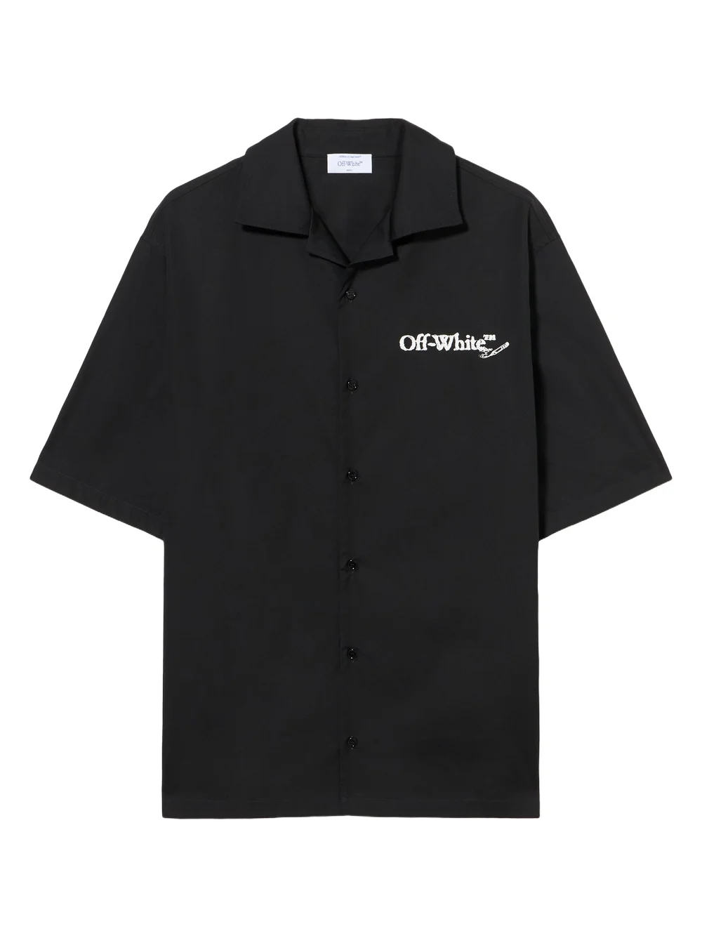 Scribble Arrow Poplin Bowling Shirt Scribble Arrow Poplin Bowling Shirt