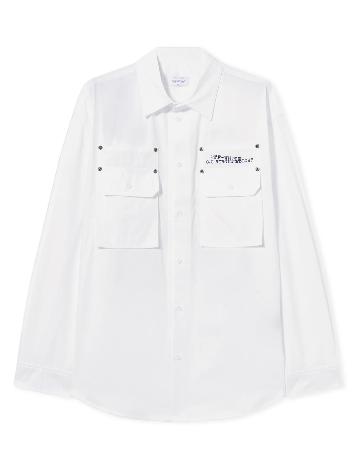 Off-White Type Arrow Poplin Overshirt