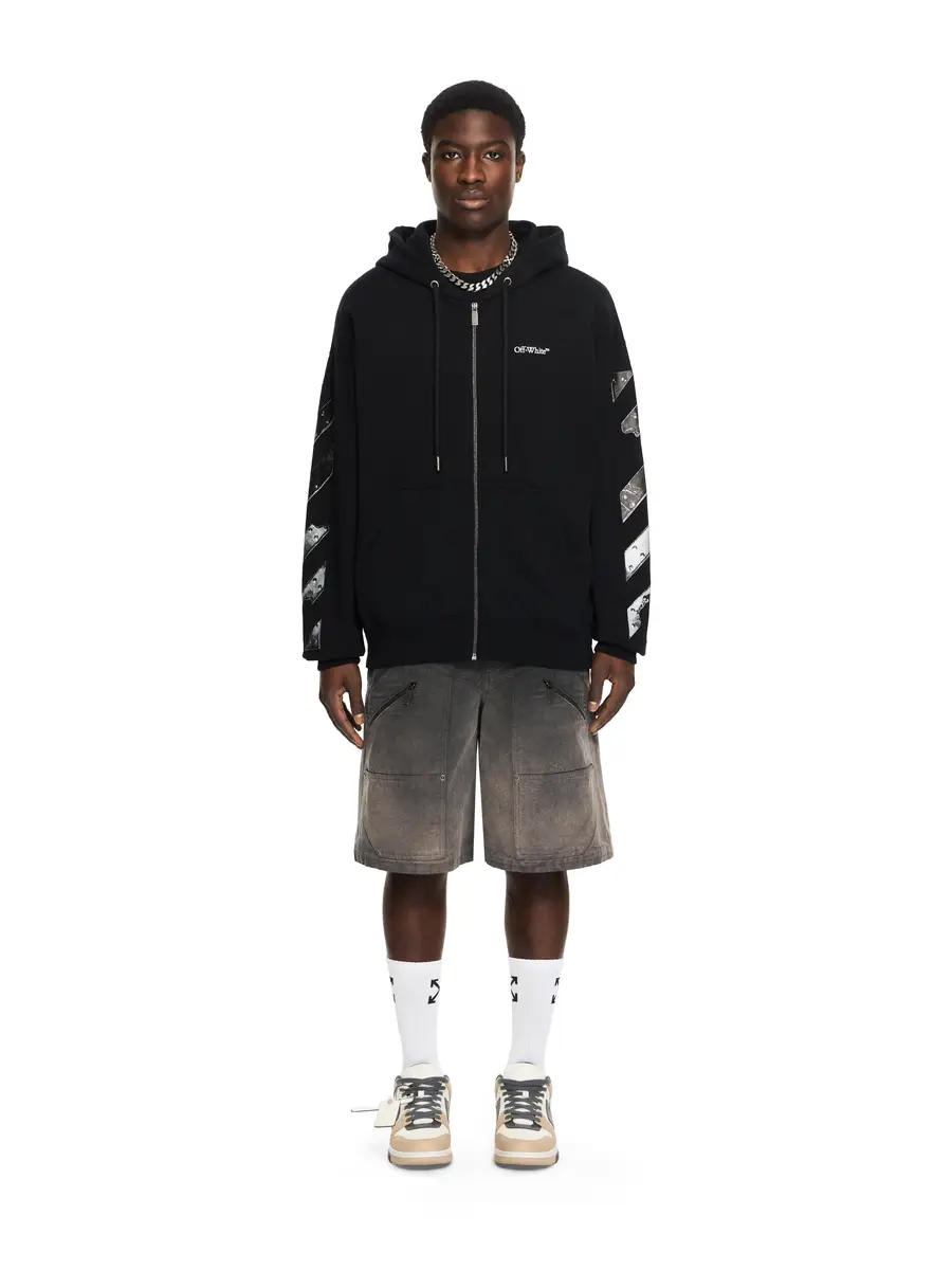 Off-White Metal Arrow Skate Zip Hoodie | Thumbnail 2