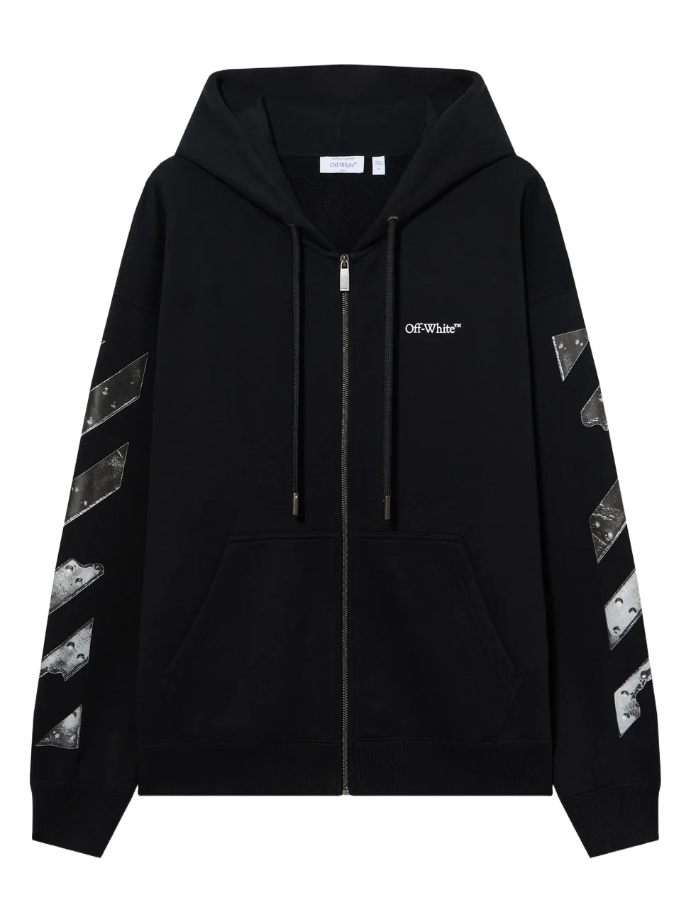 Metal Arrow Skate Zip Hoodie