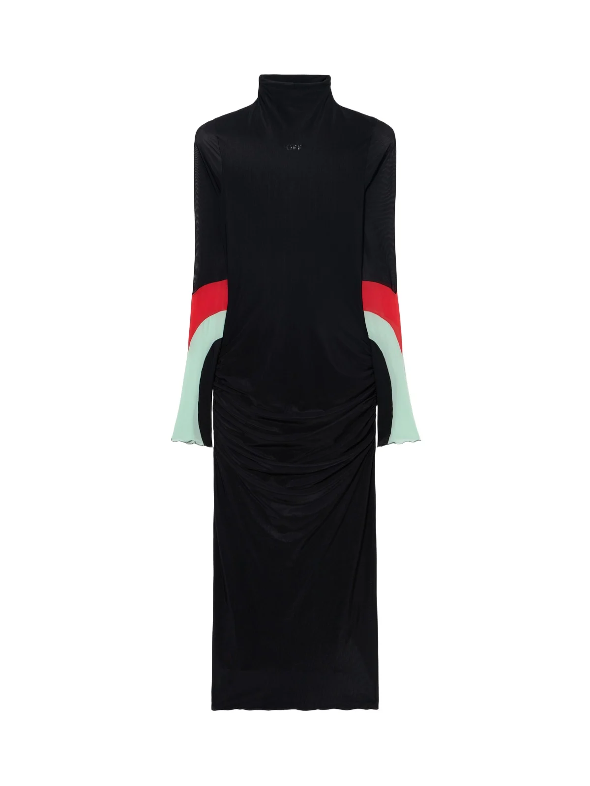 Off-White Light Jersey Insert Dress