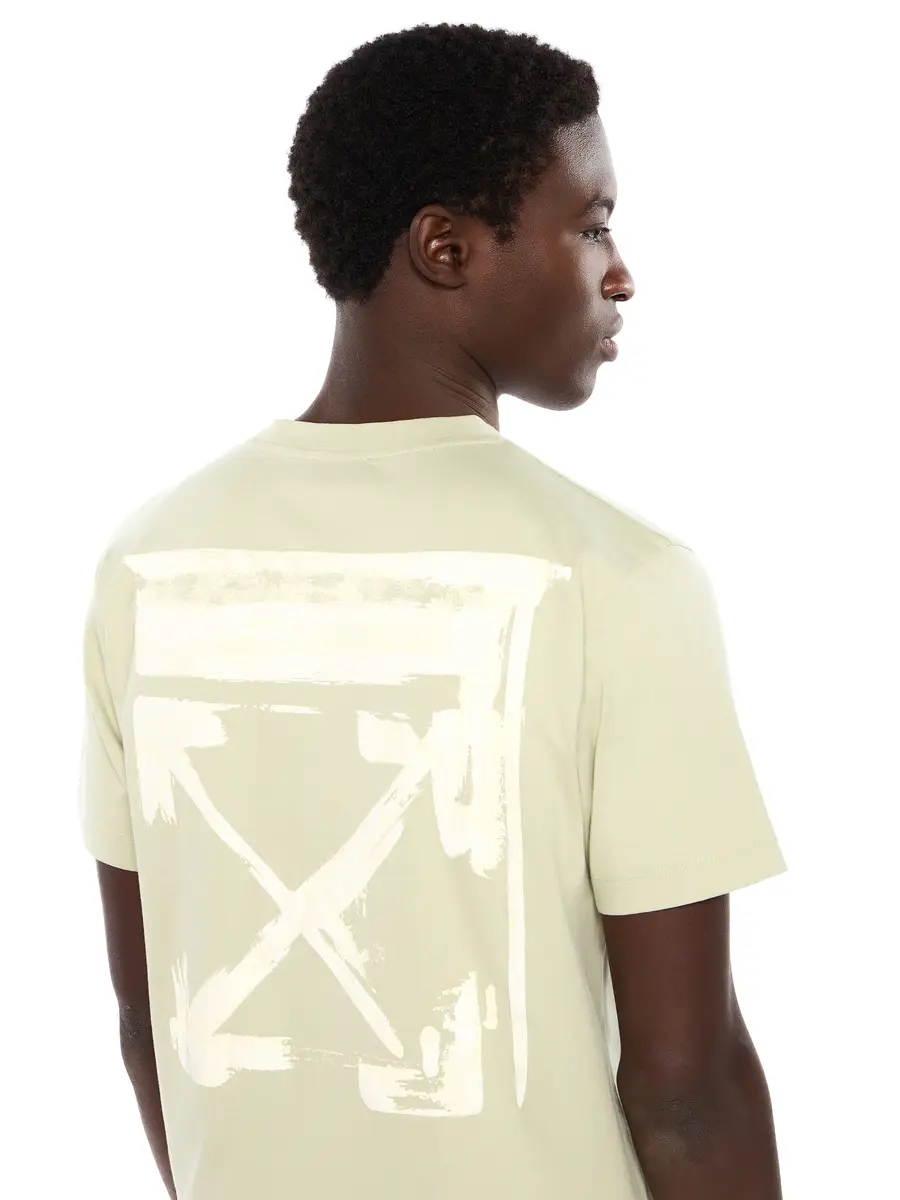 Off-White Ink Arrow Slim Logo Tee | Thumbnail 5