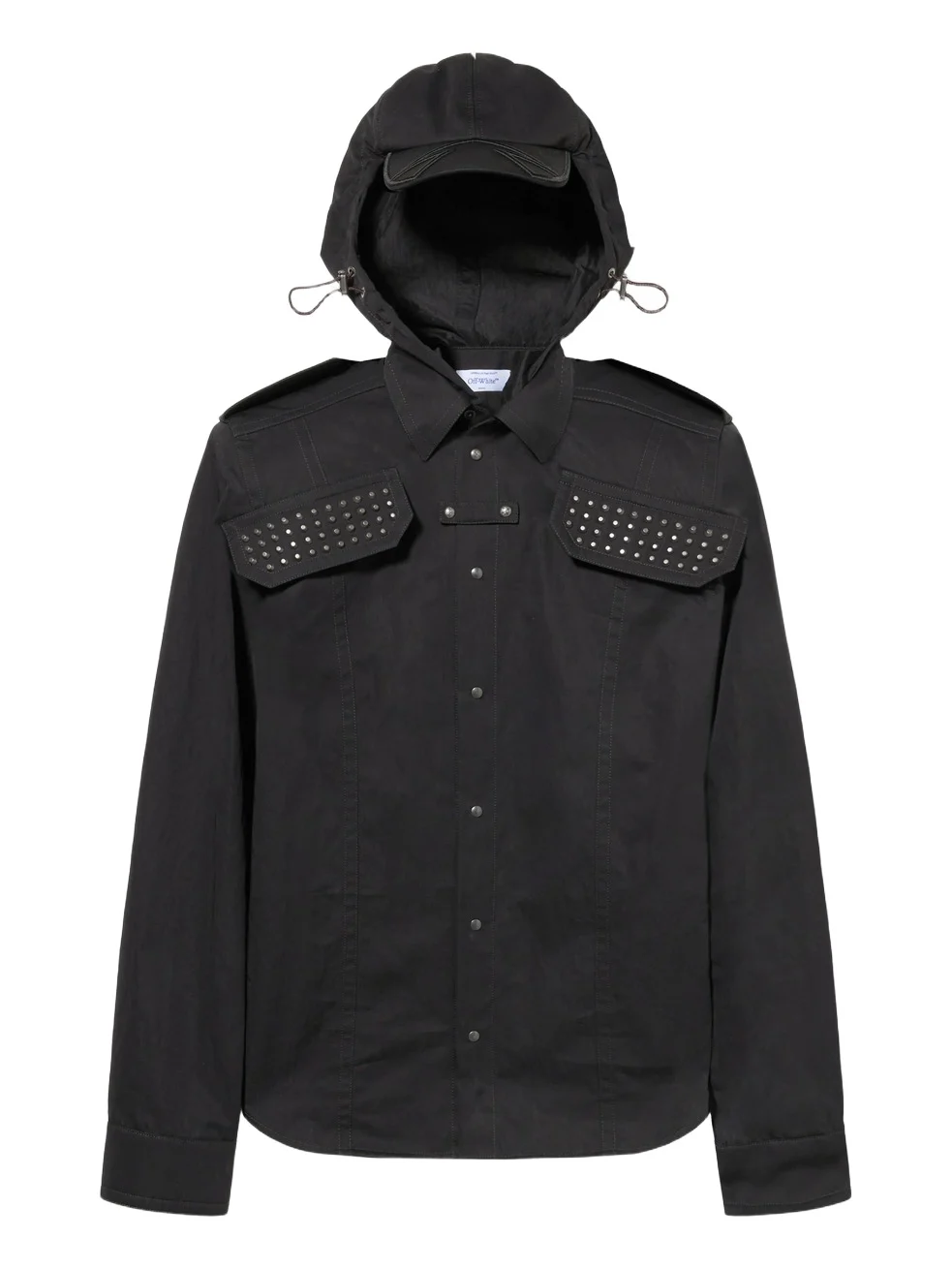 Studded Hooded Visor Arrow Shirt Studded Hooded Visor Arrow Shirt