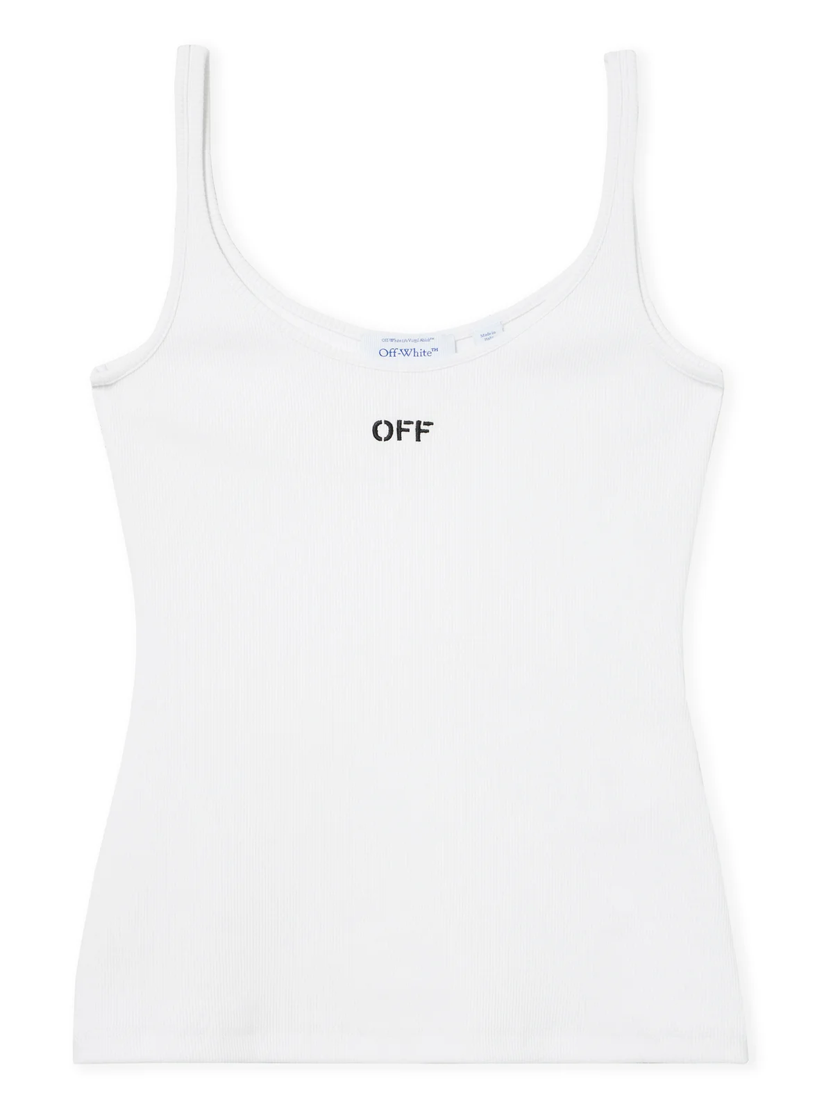 Off-White Off Stamp Rib Tank Top