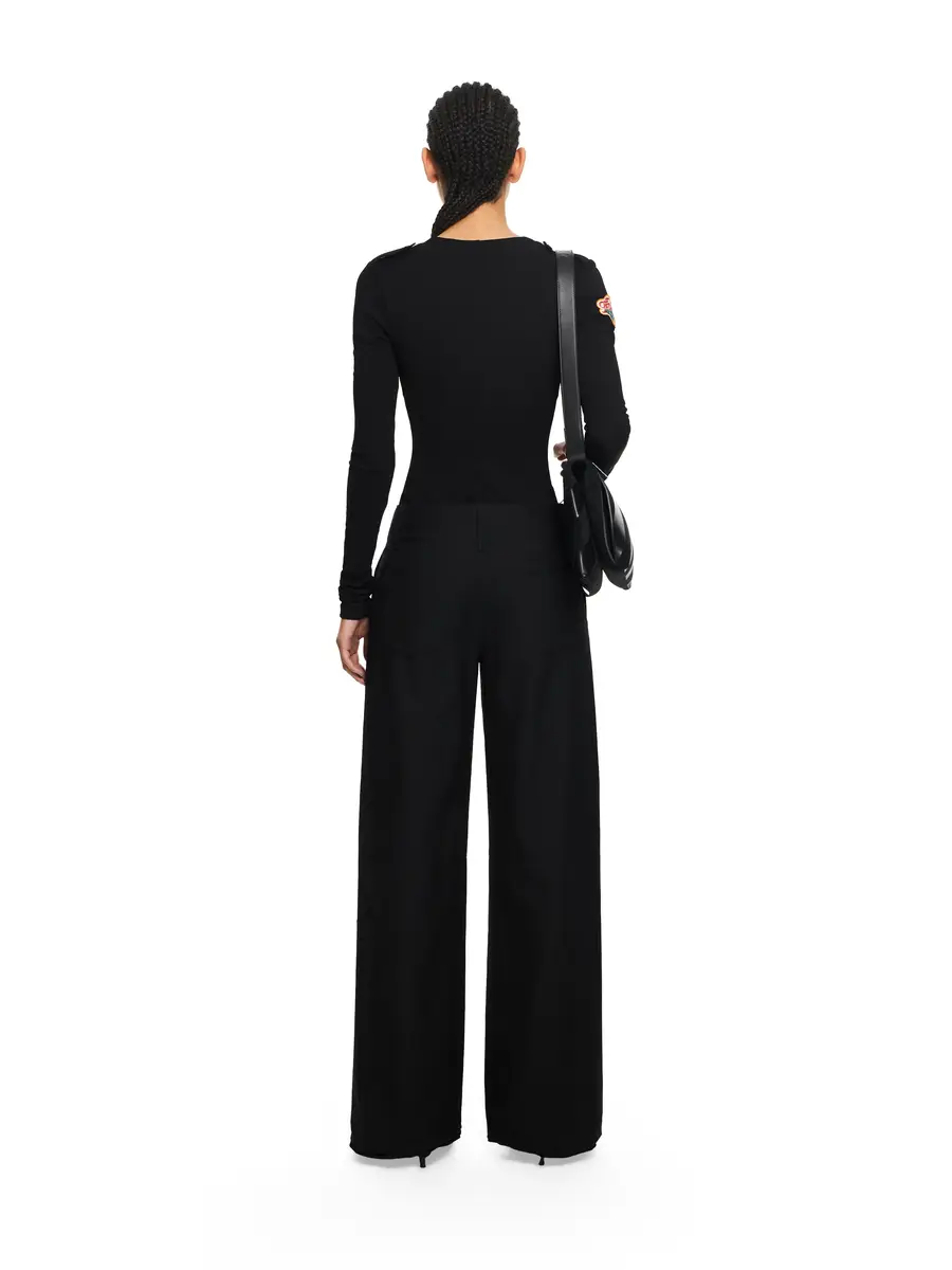 Off-White Women's Gabardine Cargo Pants | Thumbnail 4 Off-White Women's Gabardine Cargo Pants | Thumbnail 4