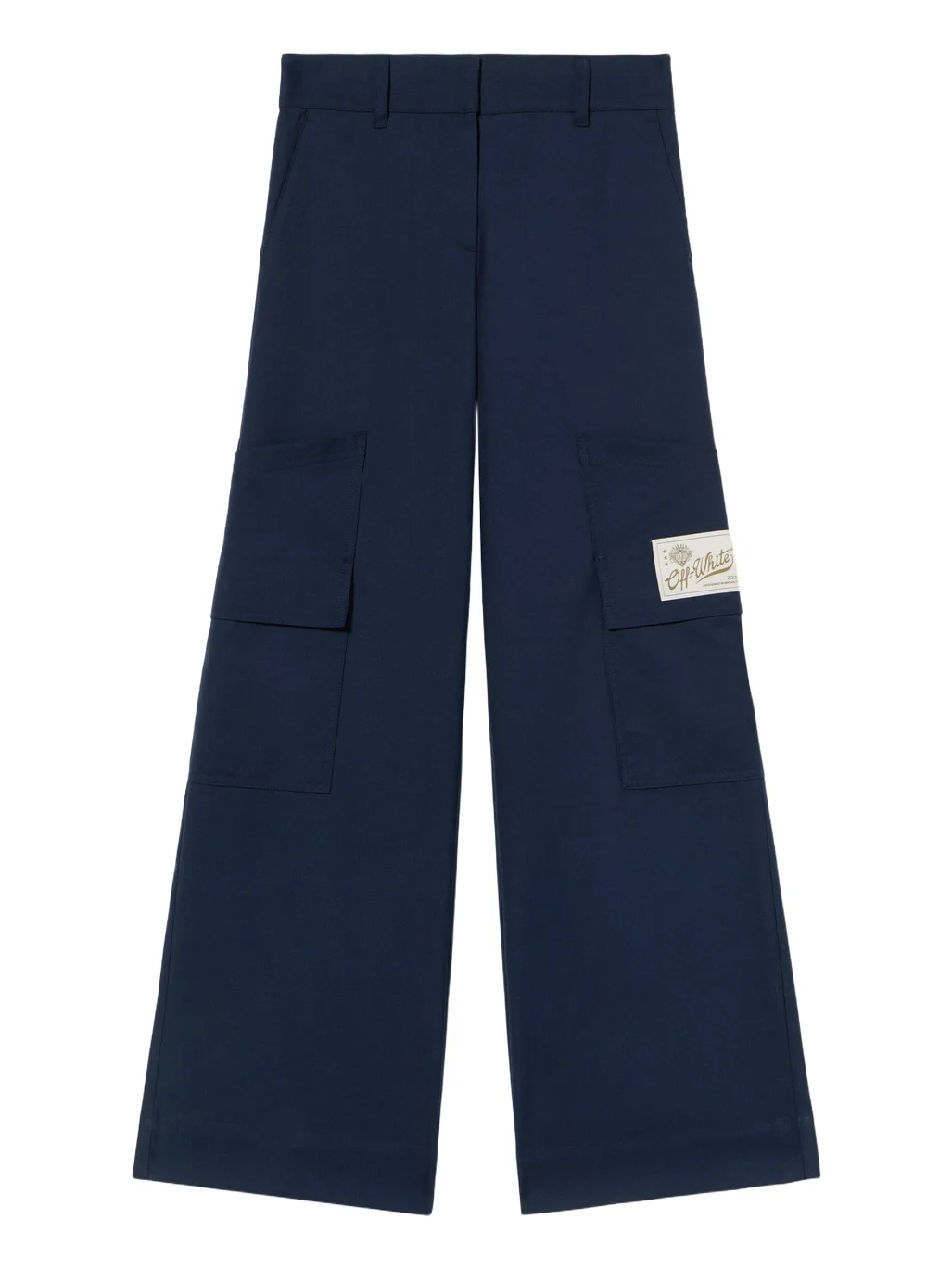 Gabardine Tailoring Cargo Trousers