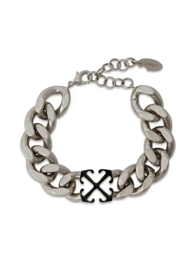 Enamel Arrow Chain Bracelet