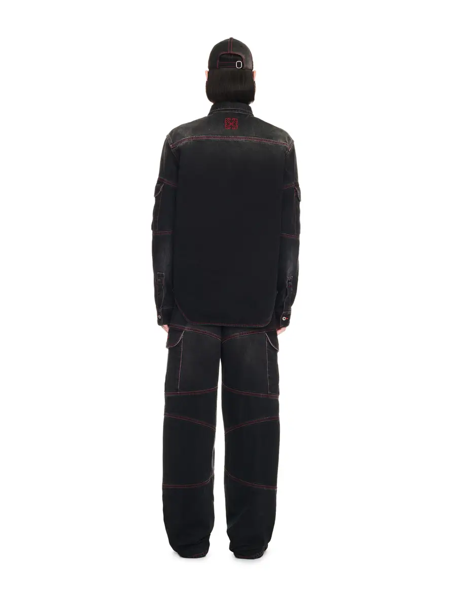 Off-White SCRIPT SAMURAI DEN SHIRT | Thumbnail 4 Off-White SCRIPT SAMURAI DEN SHIRT | Thumbnail 4