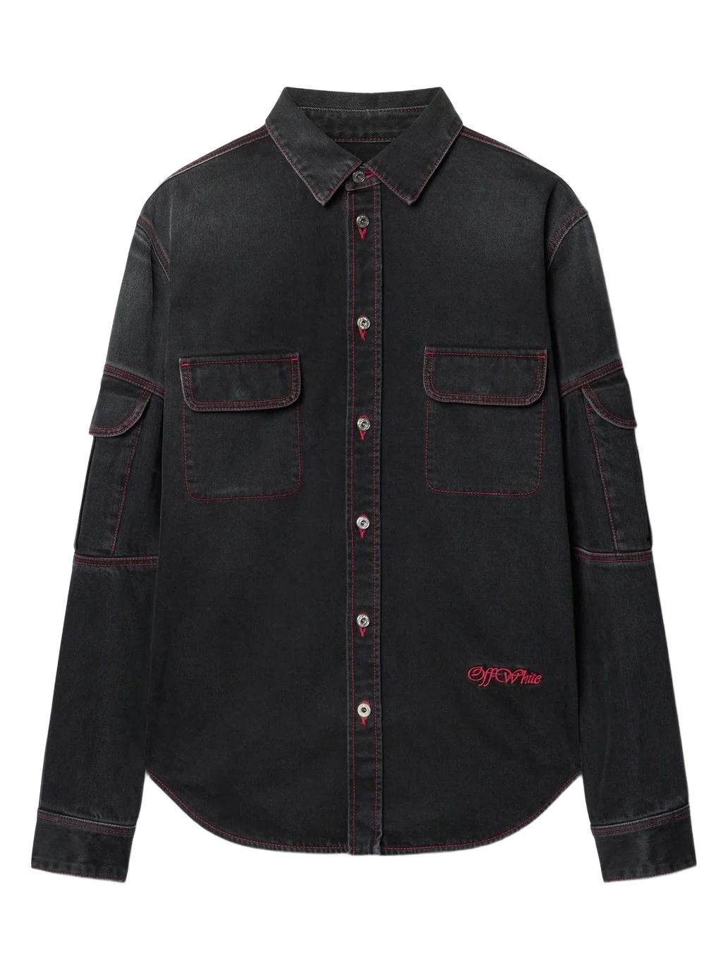 Off-White SCRIPT SAMURAI DEN SHIRT
