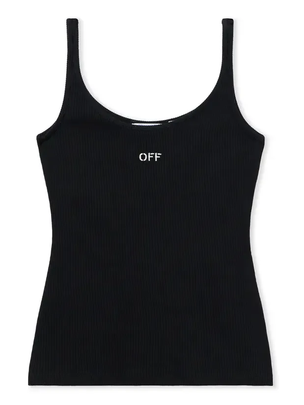 Off Stamp Rib Tank Top