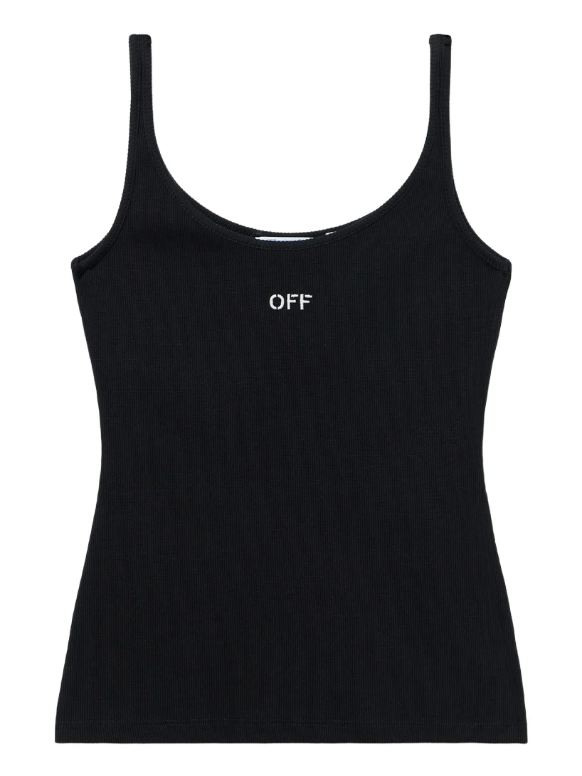 Off Stamp Rib Tank Top