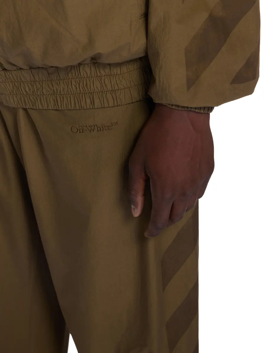 Off-White Diagonal Cotton Trackpants | Thumbnail 5 Off-White Diagonal Cotton Trackpants | Thumbnail 5