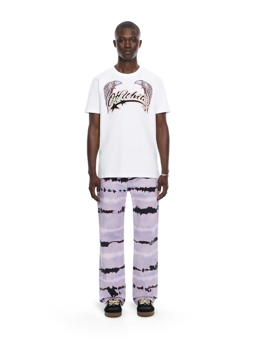 Off-White Swarovski Double Eagle Slim T-shirt | Thumbnail 2