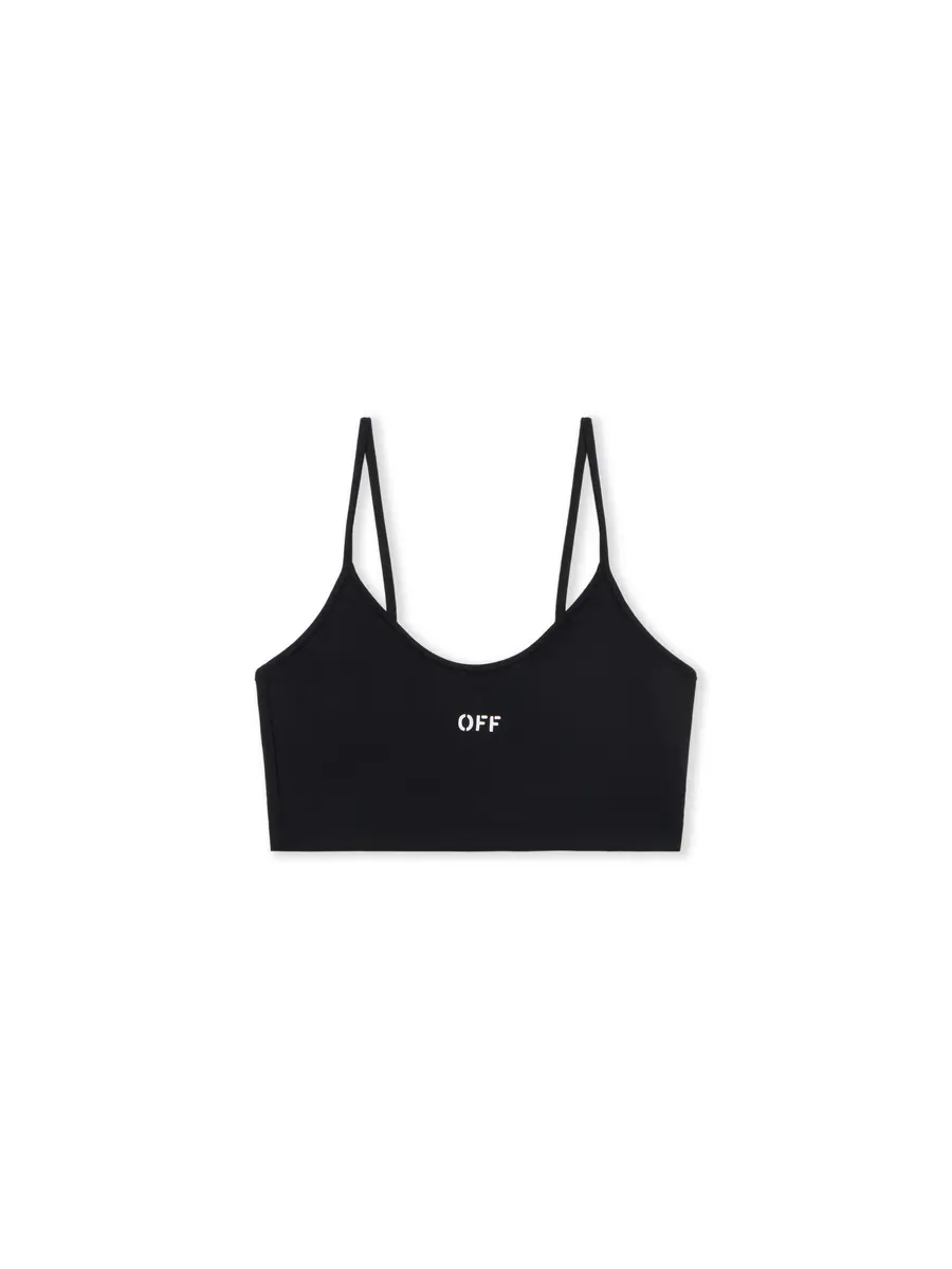 Off-White Sleek Spaghetti Strap Top | Image 1 Off-White Sleek Spaghetti Strap Top | Image 1