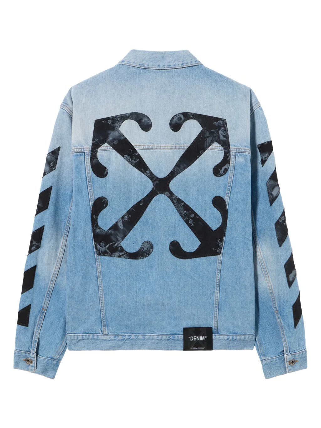 Off-White Fresco Diag Arr Den Skate Jkt
