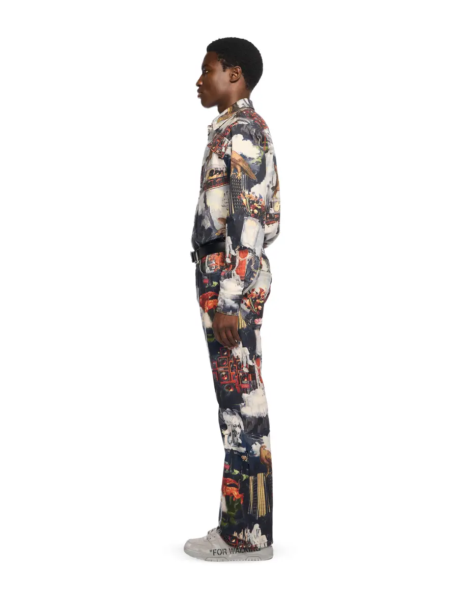 Off-White World Paint Relax Jeans | Thumbnail 3 Off-White World Paint Relax Jeans | Thumbnail 3