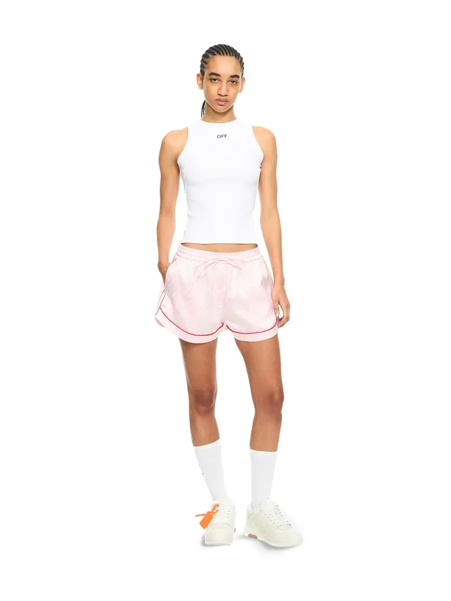 Off-White Off Stamp Ribbed Round Tank Top | Thumbnail 2 Off-White Off Stamp Ribbed Round Tank Top | Thumbnail 2