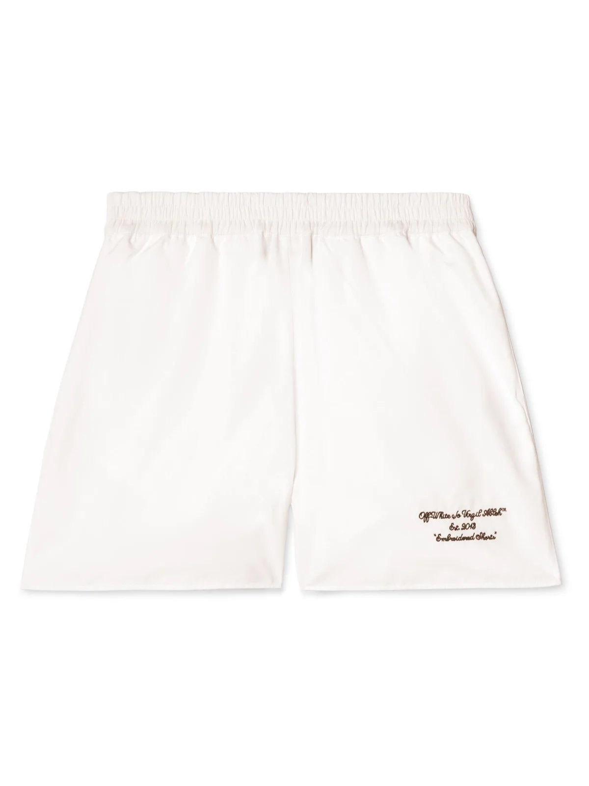 White Poplin Shorts White Poplin Shorts