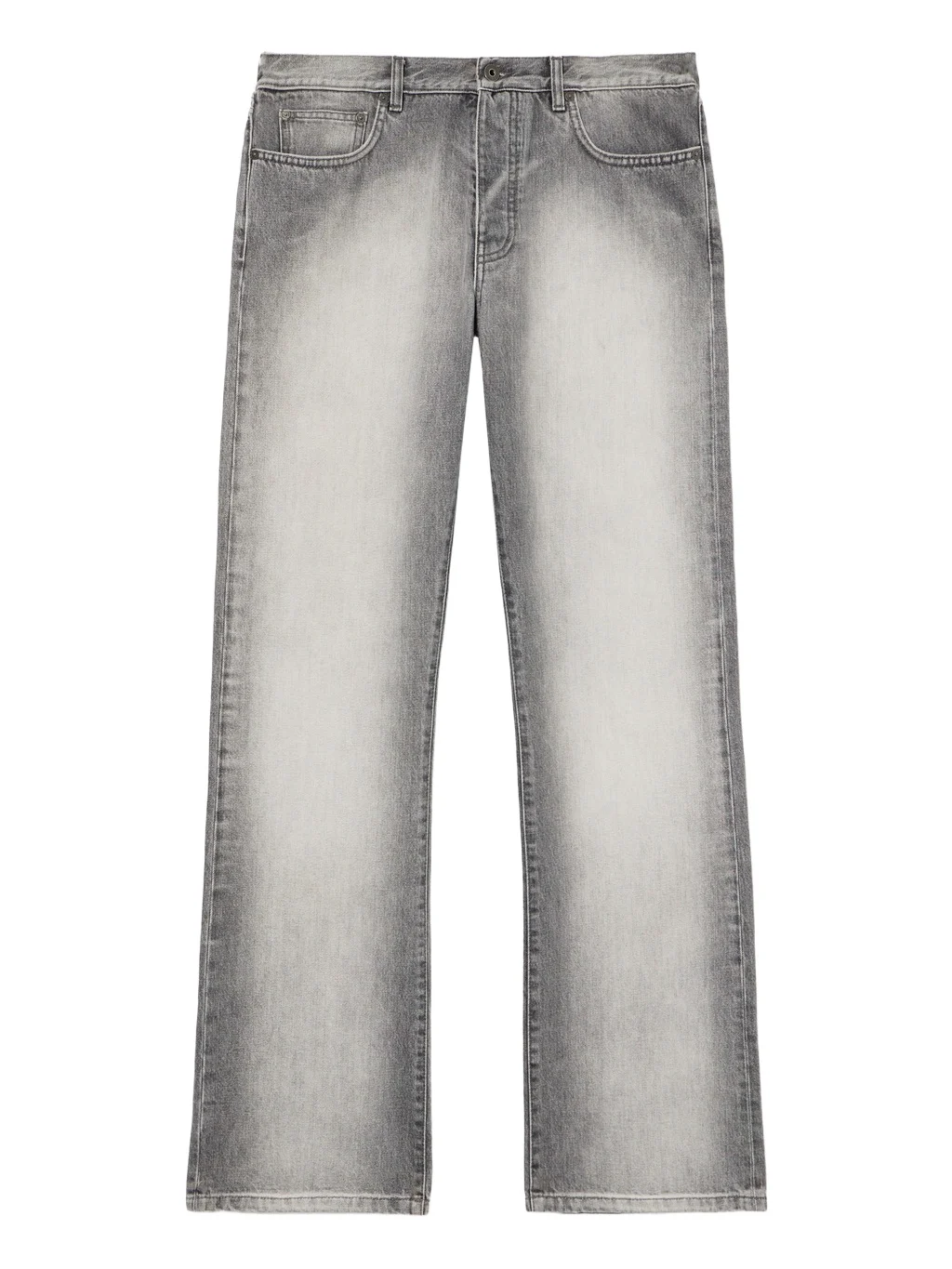 Diagonal Embroidery Slim Relaxed Jeans Diagonal Embroidery Slim Relaxed Jeans
