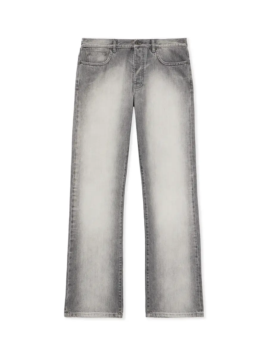 Diagonal Embroidery Slim Relaxed Jeans Diagonal Embroidery Slim Relaxed Jeans